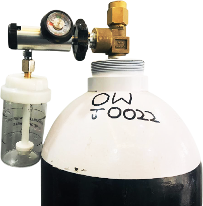 Oxygen Flow Regulator with Humidifier